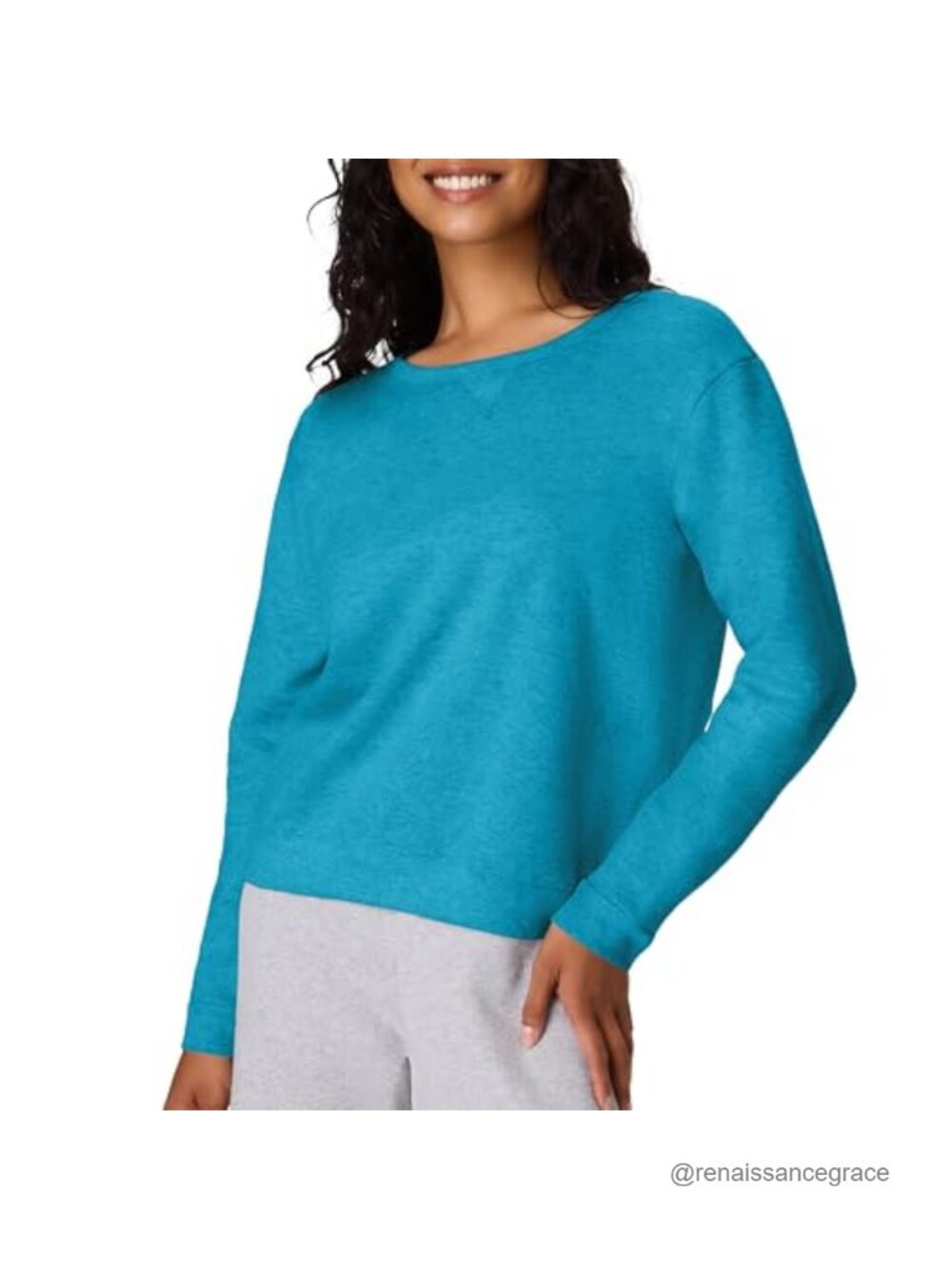 EcoSmart Fleece Midweight Pullover Sweatshirt Long Sleeve